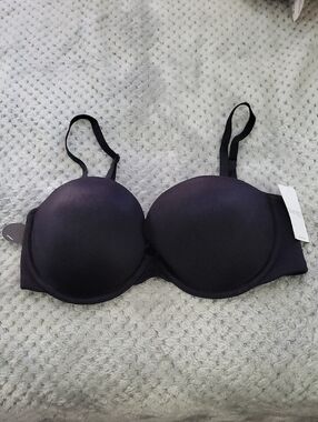 Nwt B.tempt'd Black Convertible Strapless Push Up Bra 34C